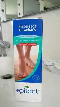 EPITACT - Crème hydratante pieds secs et abîmés