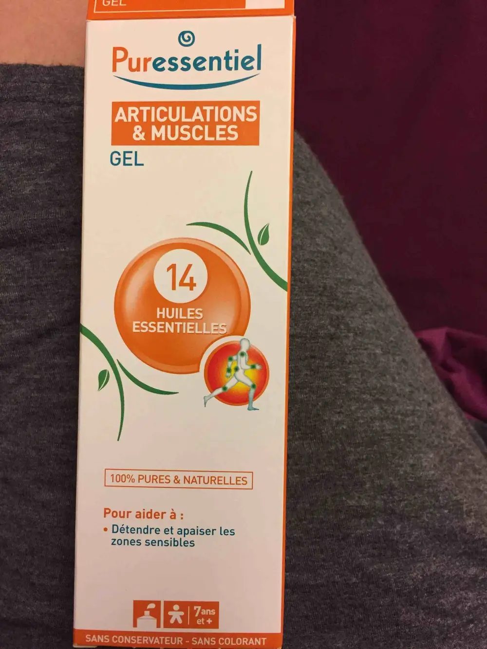 PURESSENTIEL - Articulations & muscles - Gel aux 14 huiles essentielles  