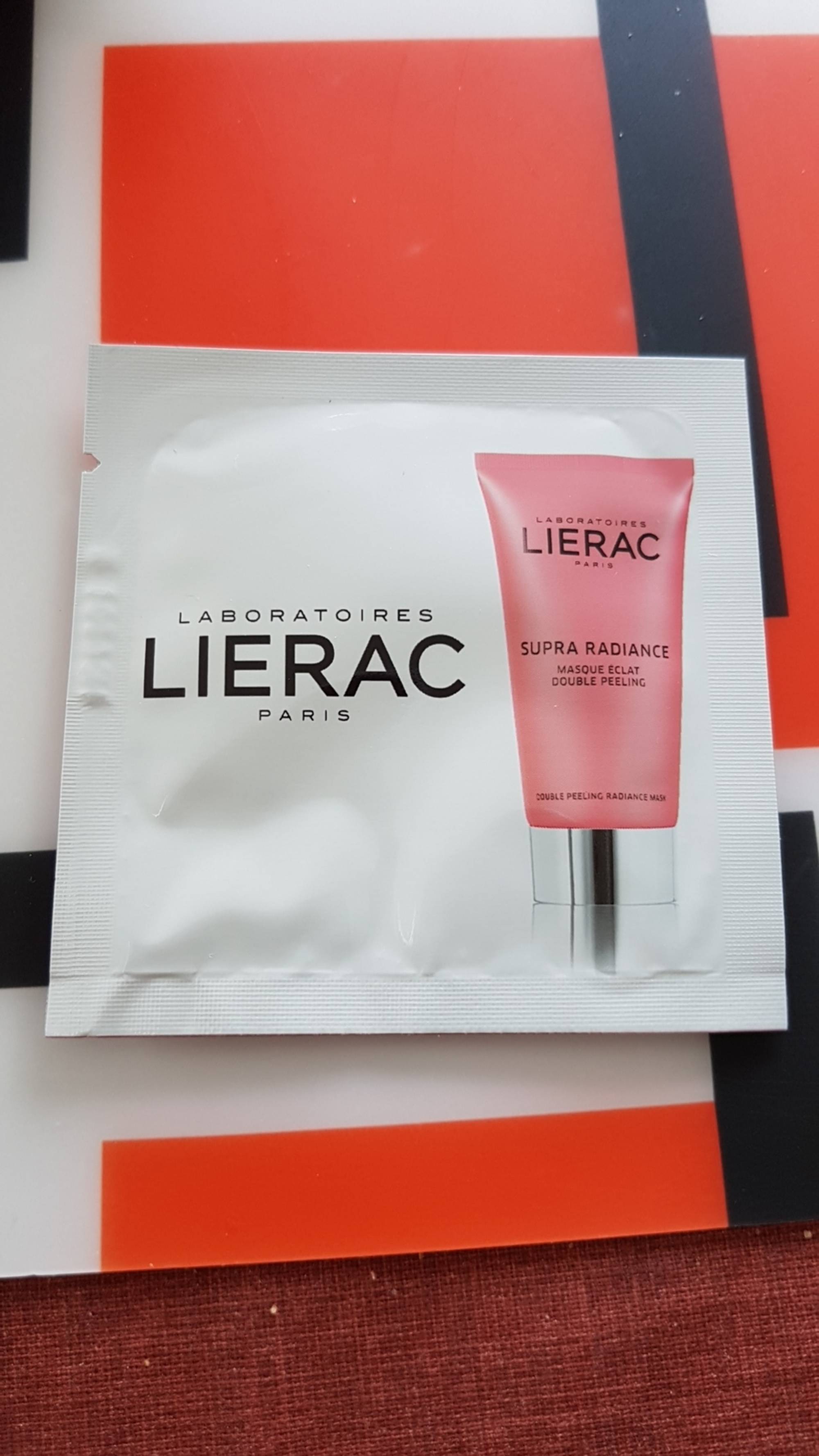 LIÉRAC - Supra radiance - Masque éclat double peeling