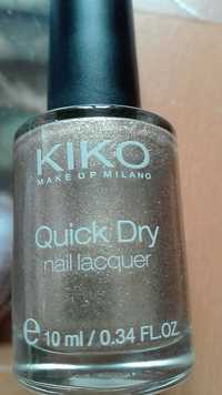 KIKO - Quick dry - Nail lacquer