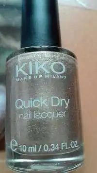 KIKO - Quick dry - Nail lacquer