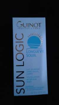 GUINOT - Sunlogic longue vie soleil - Lait jeunesse après soleil corps