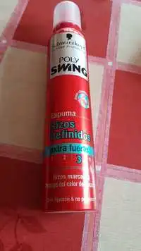 SCHWARZKOPF - Poly swing espuma rizos definidos extra fuerte 3