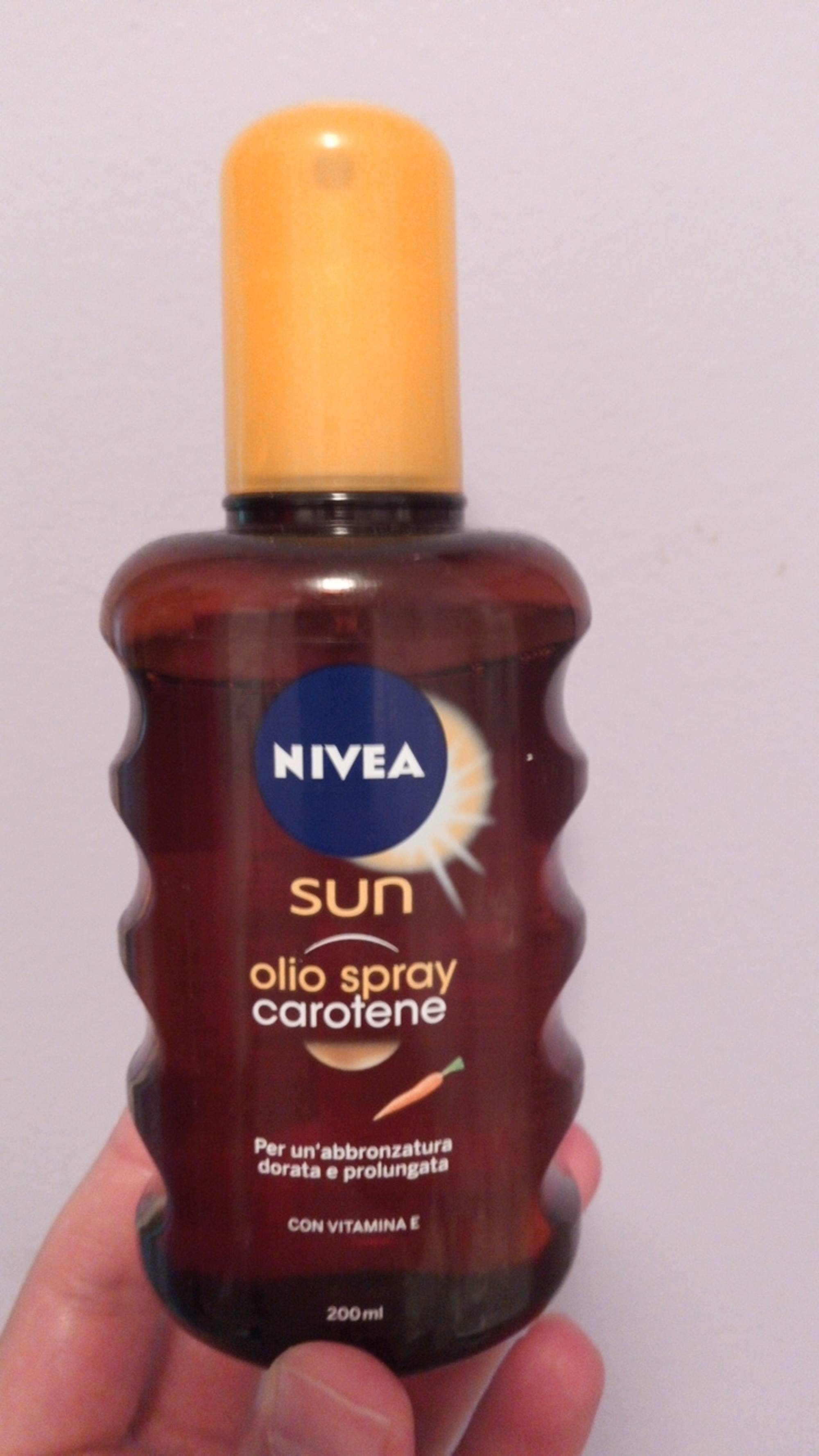NIVEA - Sun - Olio spray carotene