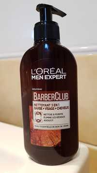 L'ORÉAL MEN EXPERT - Barberclub - Nettoyant 3 en 1 barbe visage cheveux