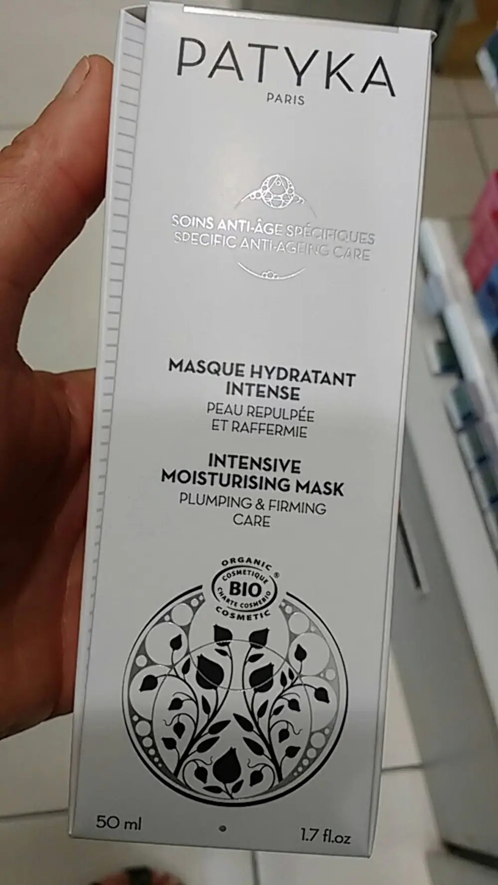 PATYKA - Soins anti-âge spécifiques - Masque hydratant intense