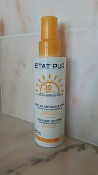 ETAT PUR - Spray solaire visage & corps 30 SPF UVA