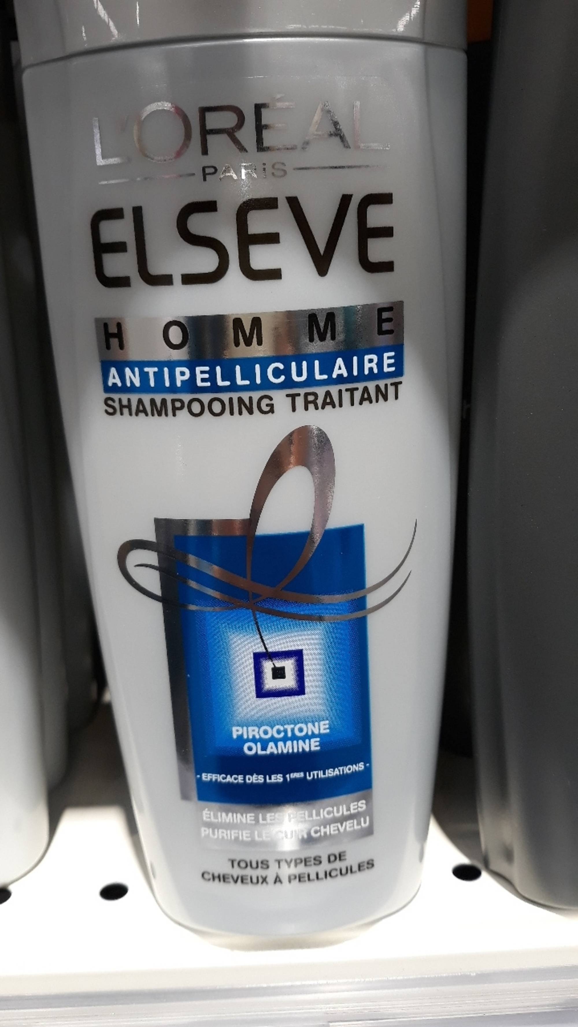 L'ORÉAL - Elsève homme antipelliculaire - Shampooing traitant