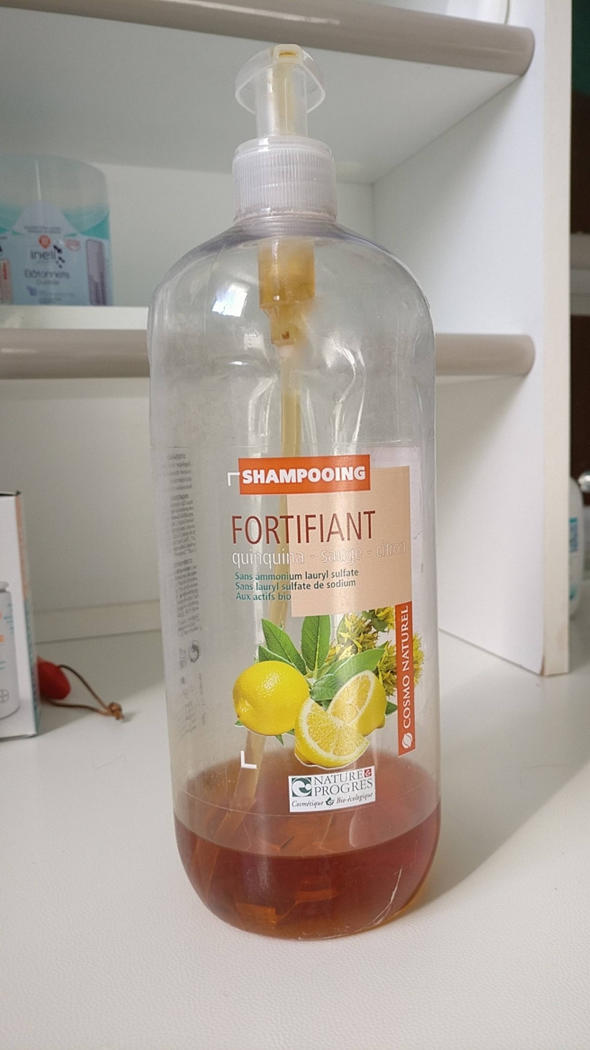 GRAVIER - Cosmo naturel - Shampooing fortifiant quinquina sauge citron