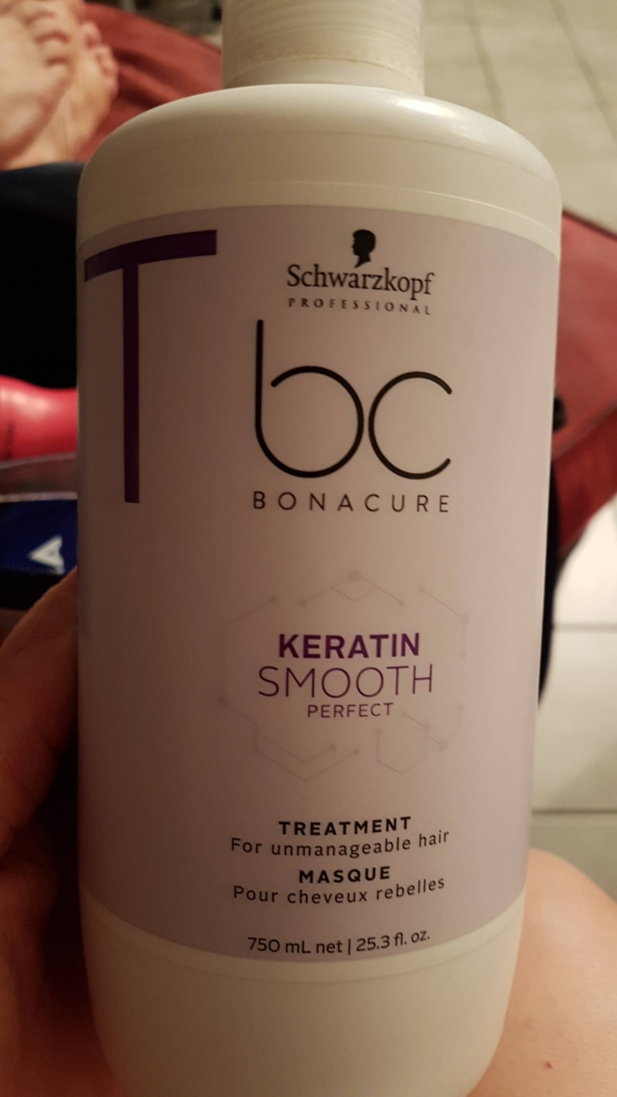 SCHWARZKOPF - BC Bonacure keratin smooth perfect - Masque