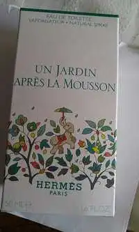 HERMES - Un jardin après la mousson - Eau de toilette