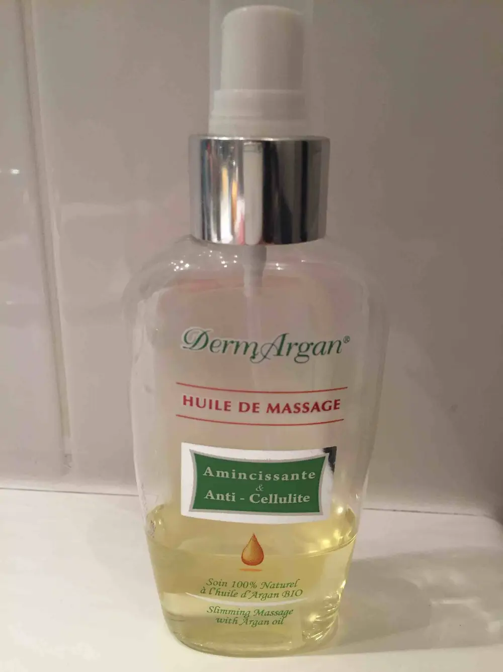 DERMARGAN - Ammincissante & Anti-cellulite - Huile de massage 