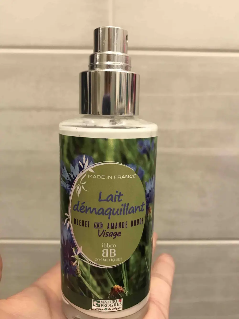 IBBEO BB - Lait démaquillant bleuet et amande douce