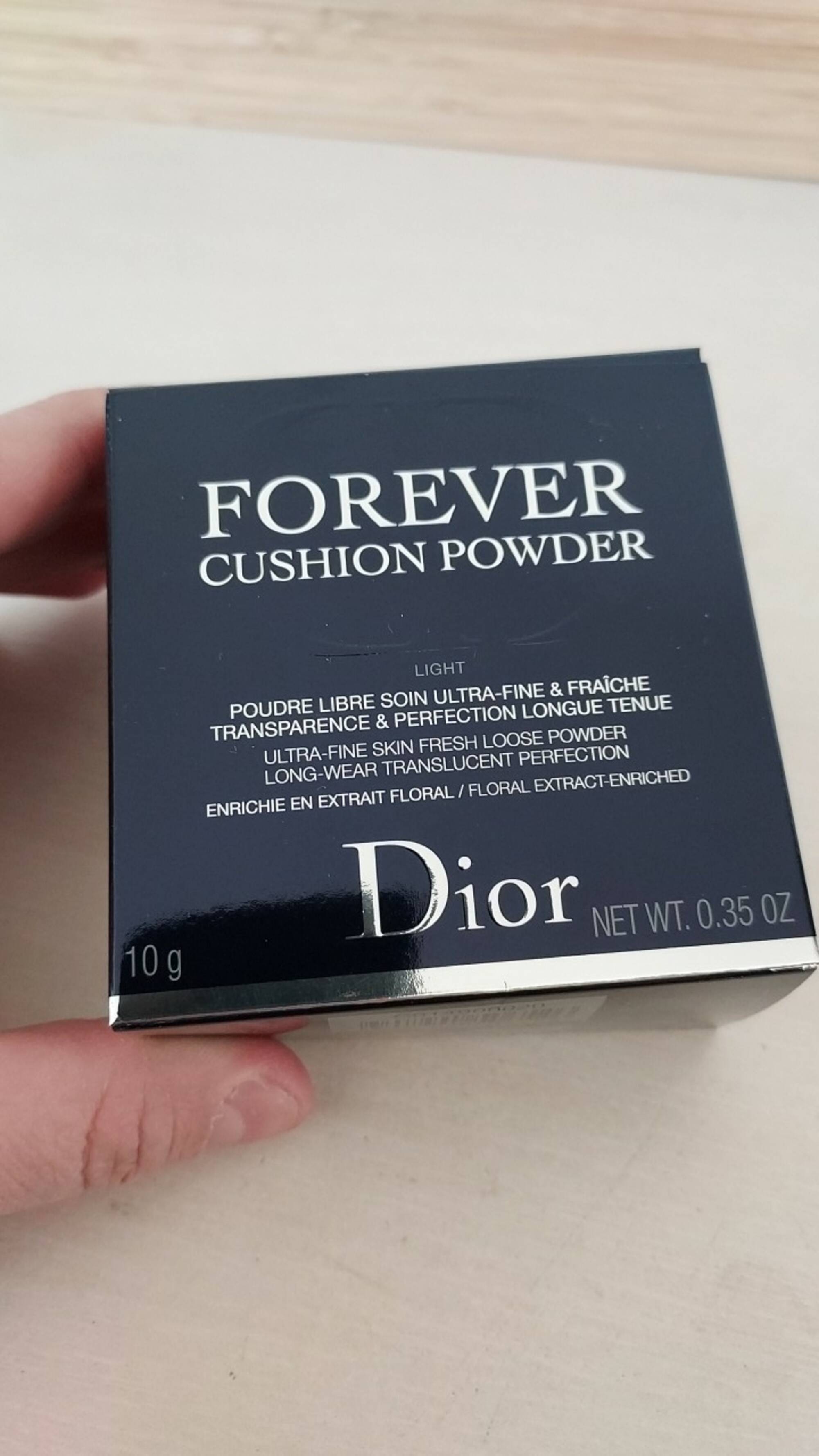 DIOR - Forever cushion powder - Poudre libre soin ultra-fine & fraîche