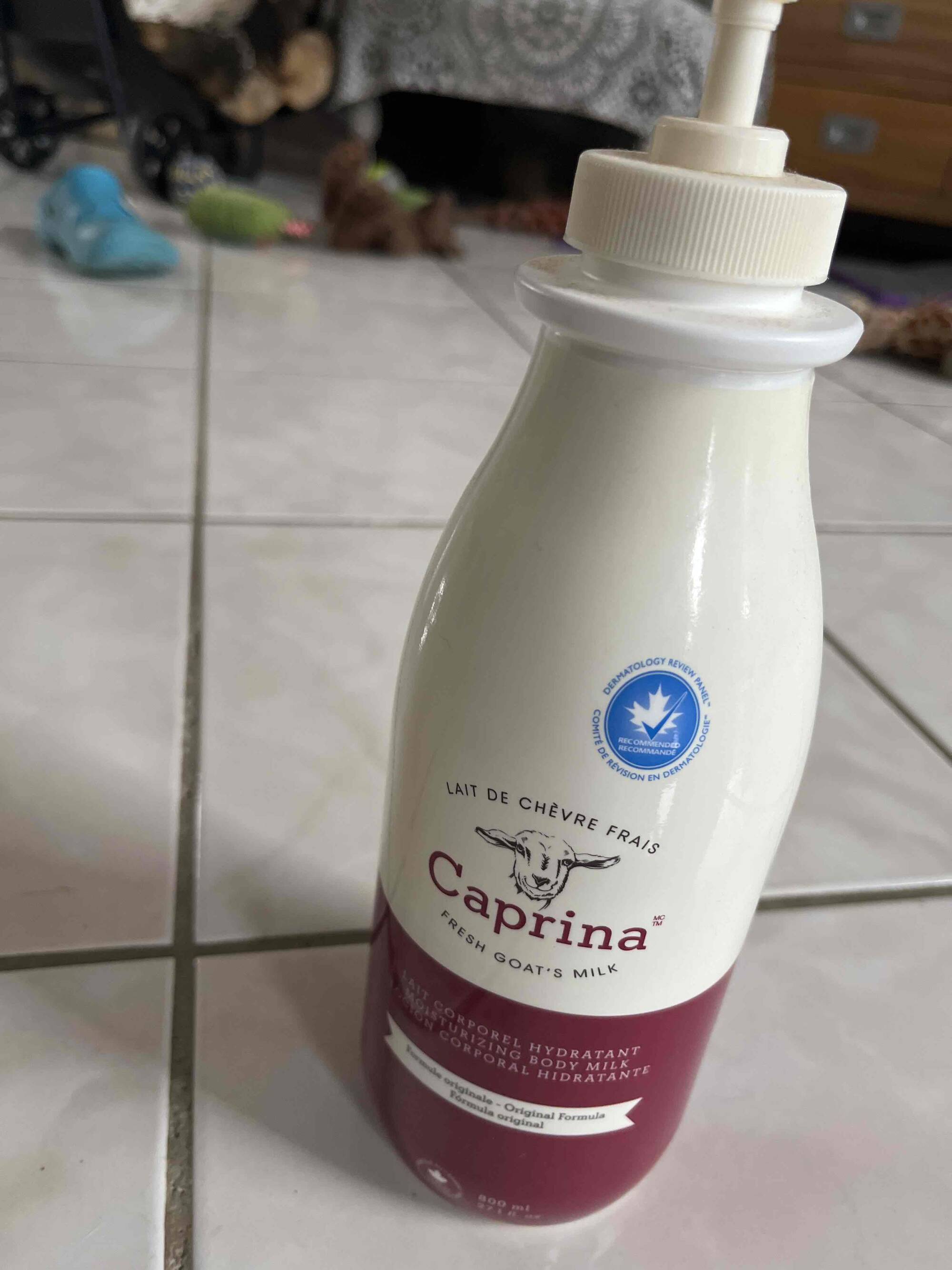 CAPRINA - Lait de chèvre frais - Lait corporel hydratant