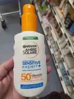 GARNIER - Ambre solaire - Sensitive expert+ SPF 50+