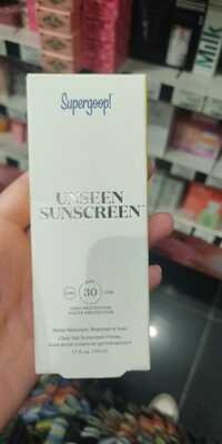 SUPERGOOP! - Unseen sunscreen spf 30