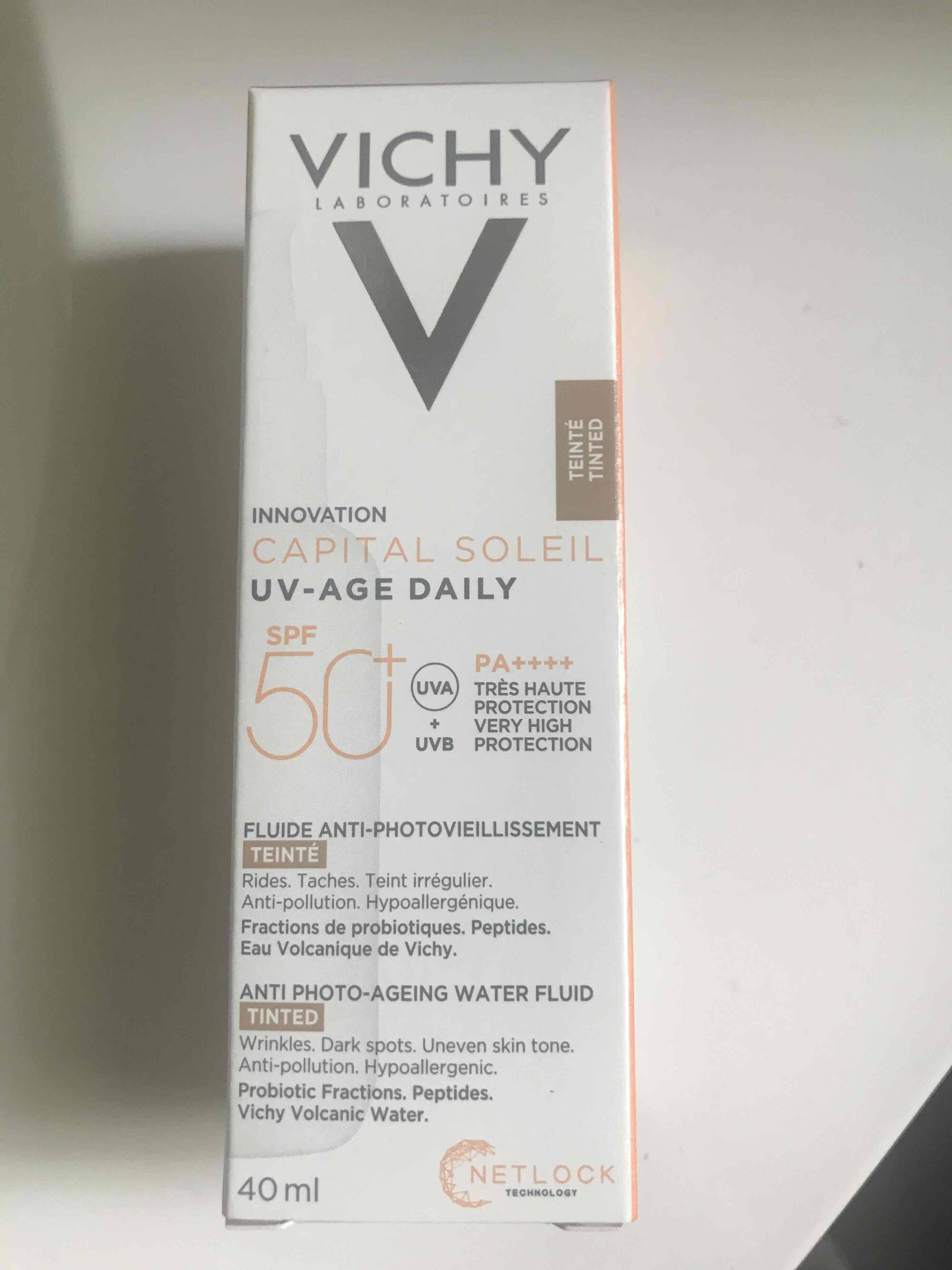 VICHY - Capital soleil - Fluide anti-photovieilissement SPF 50+