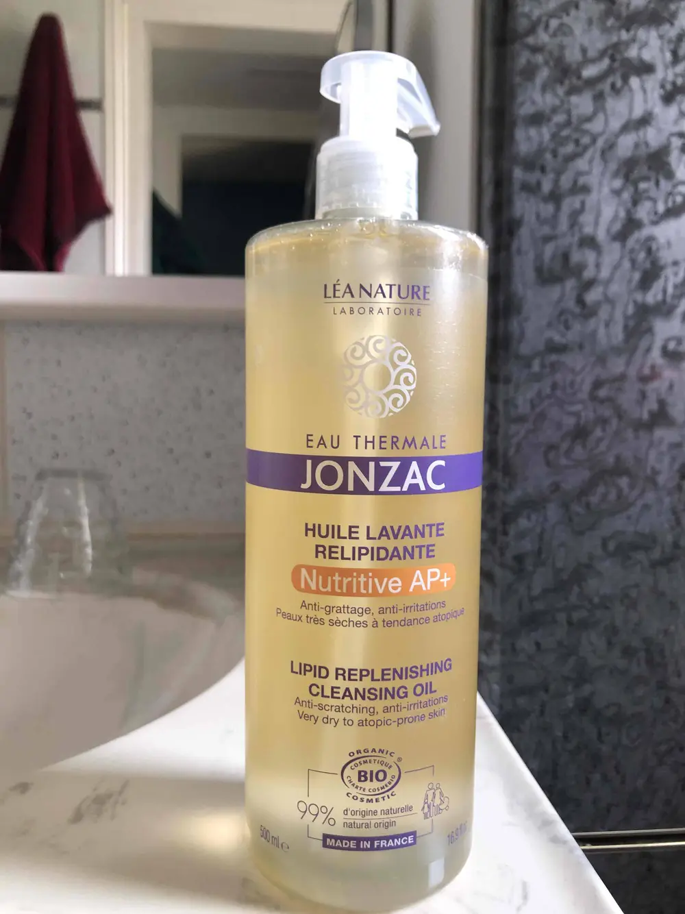 EAU THERMALE JONZAC - Nutritive AP+ - Huile lavante relipidante 