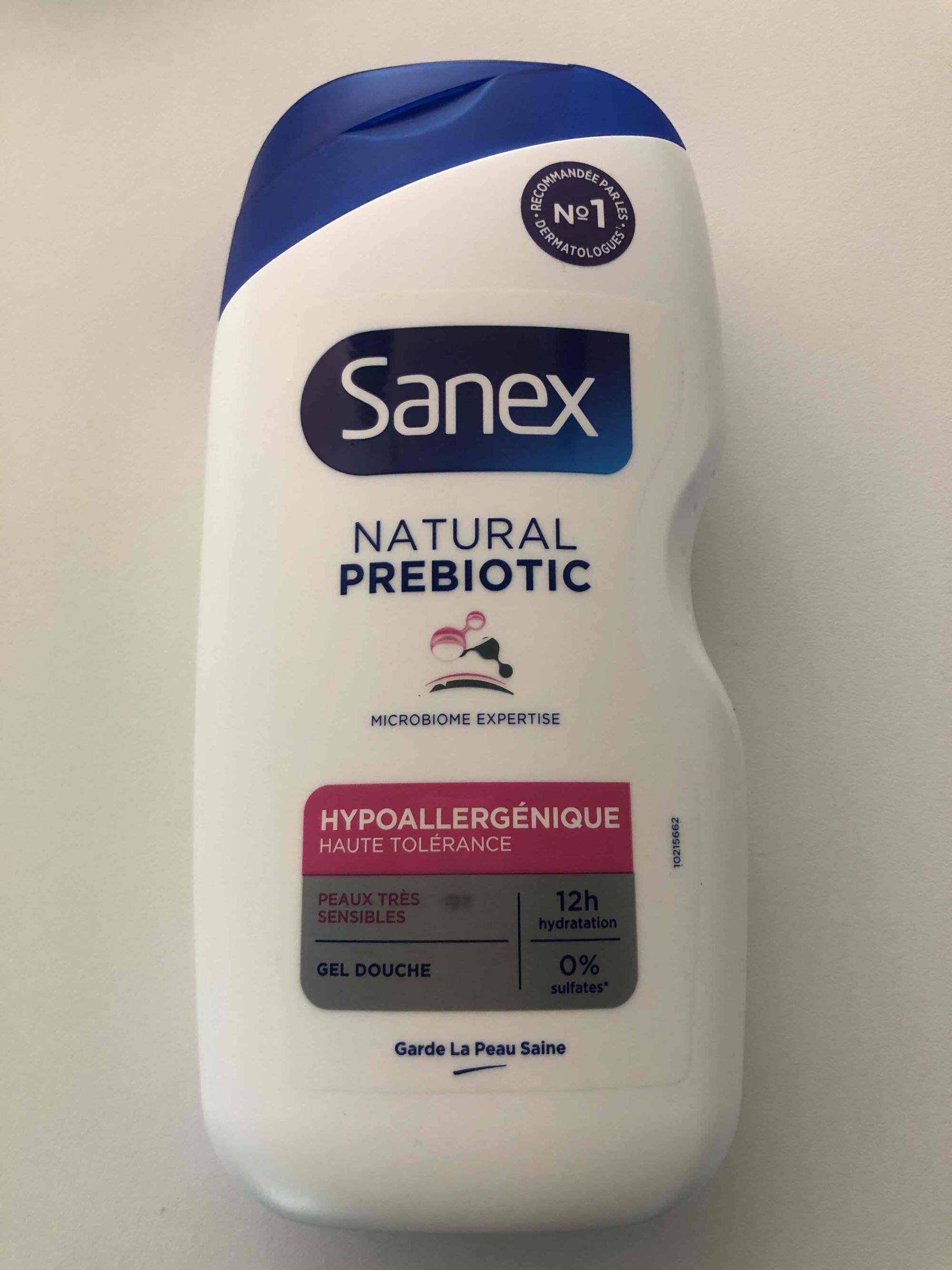 SANEX - Natural prebiotic - Gel douche hypoallergénique