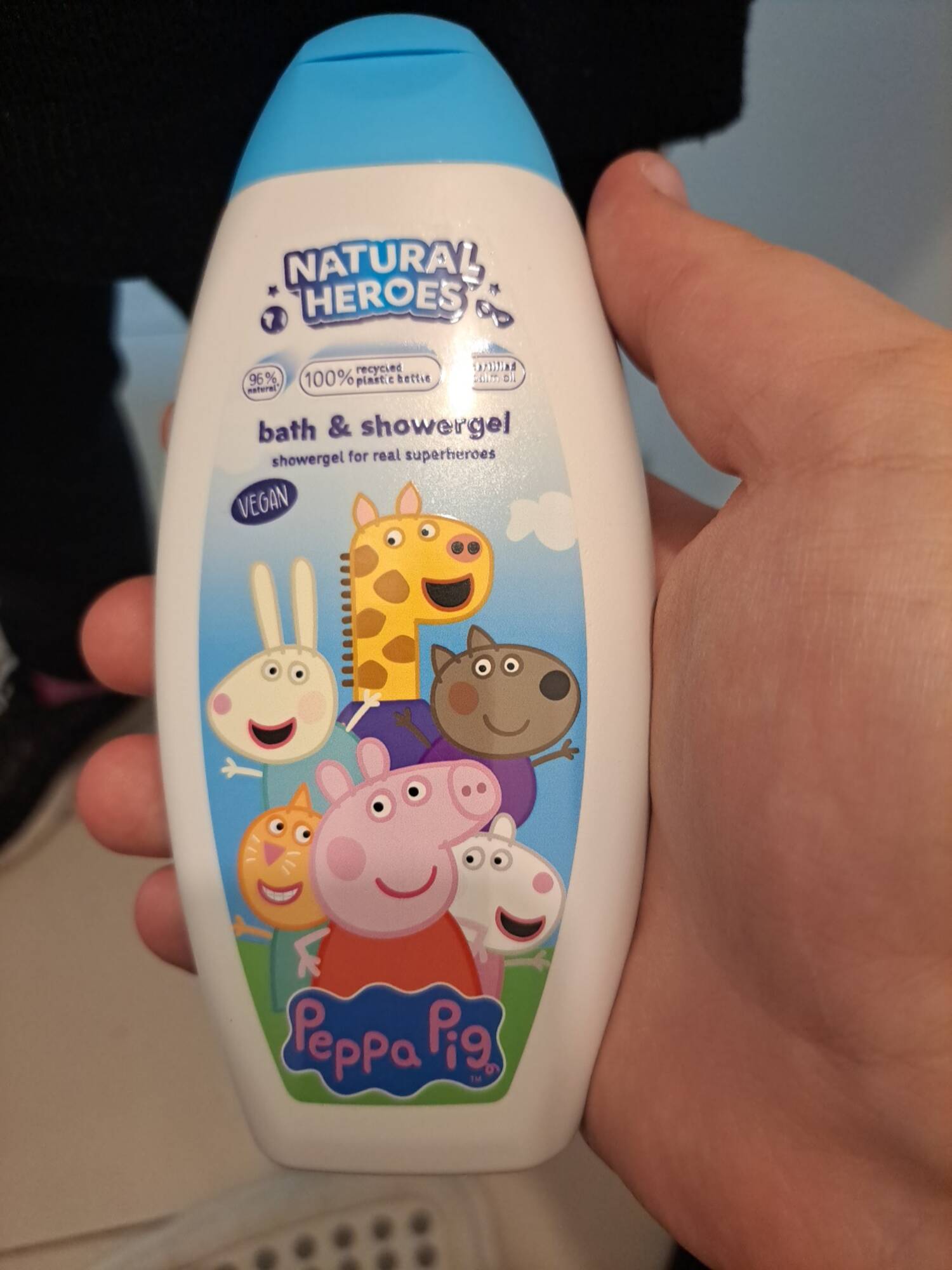 NATURAL HEROES - Peppa pig - Bath & showergel