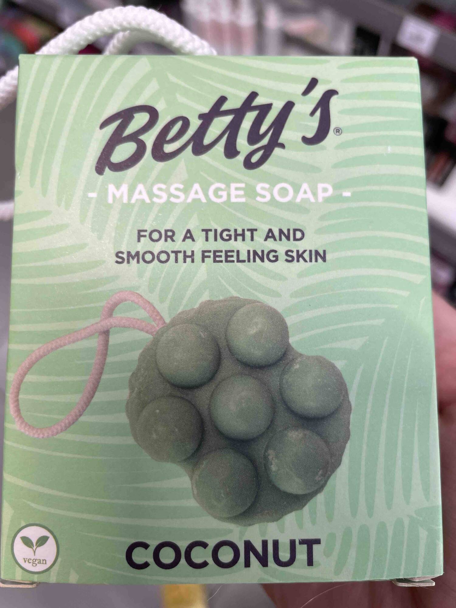 BETTY'S - Coconut - Massage soap
