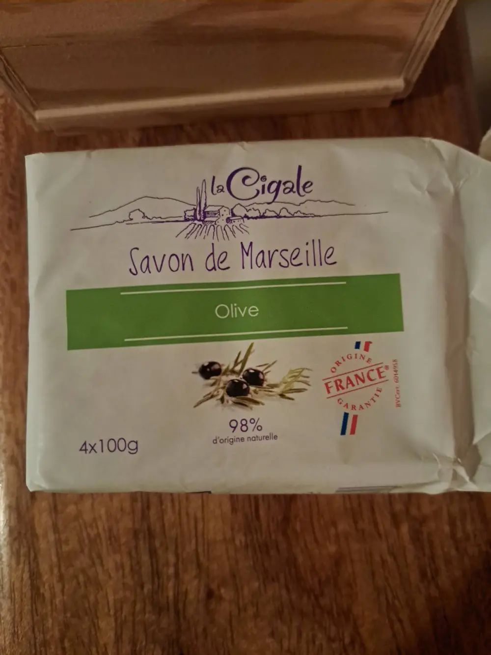 LA CIGALE - Olive - Savon de Marseille