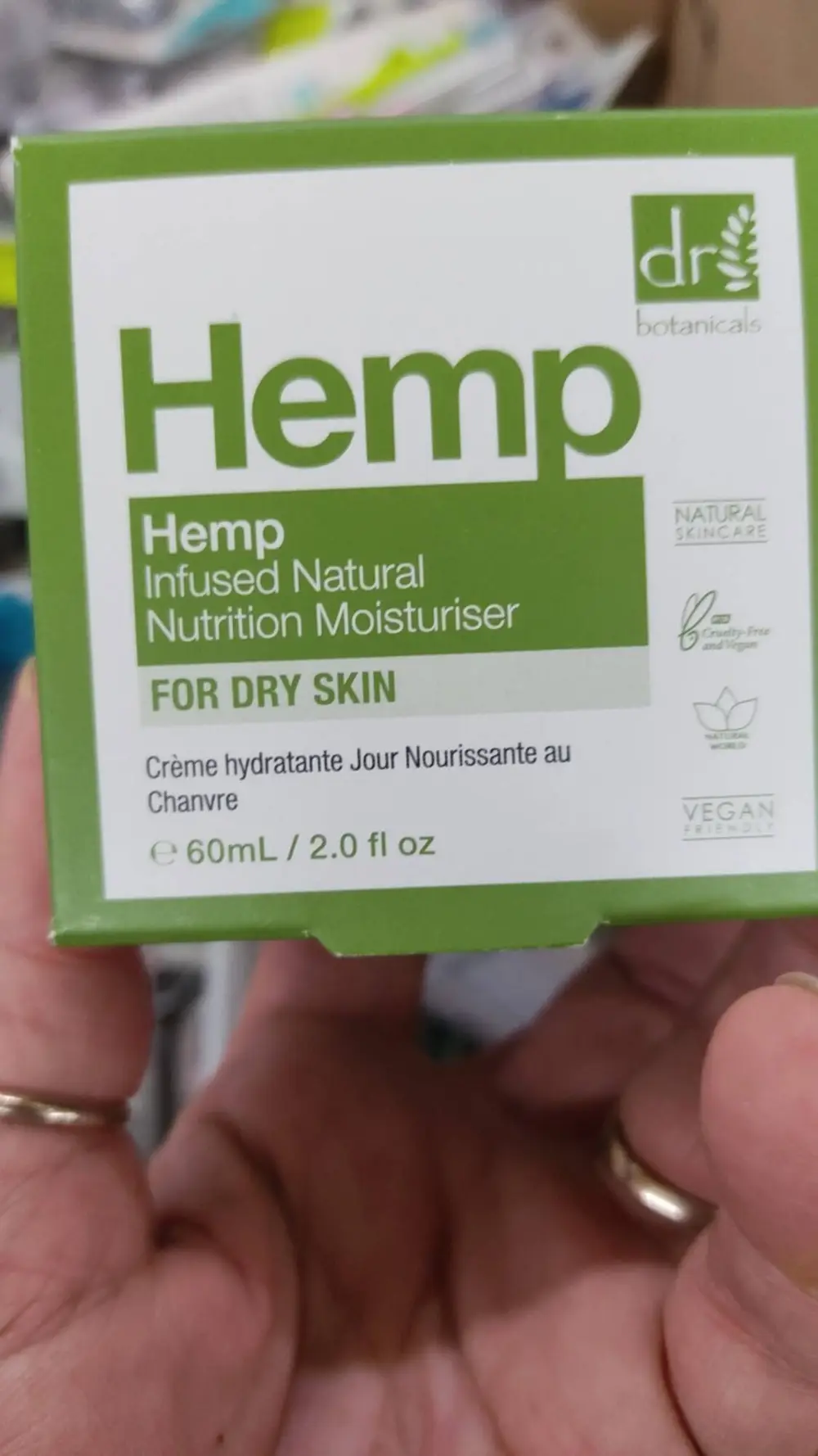 DR BOTANICAL - Hemp - Crème hydratante