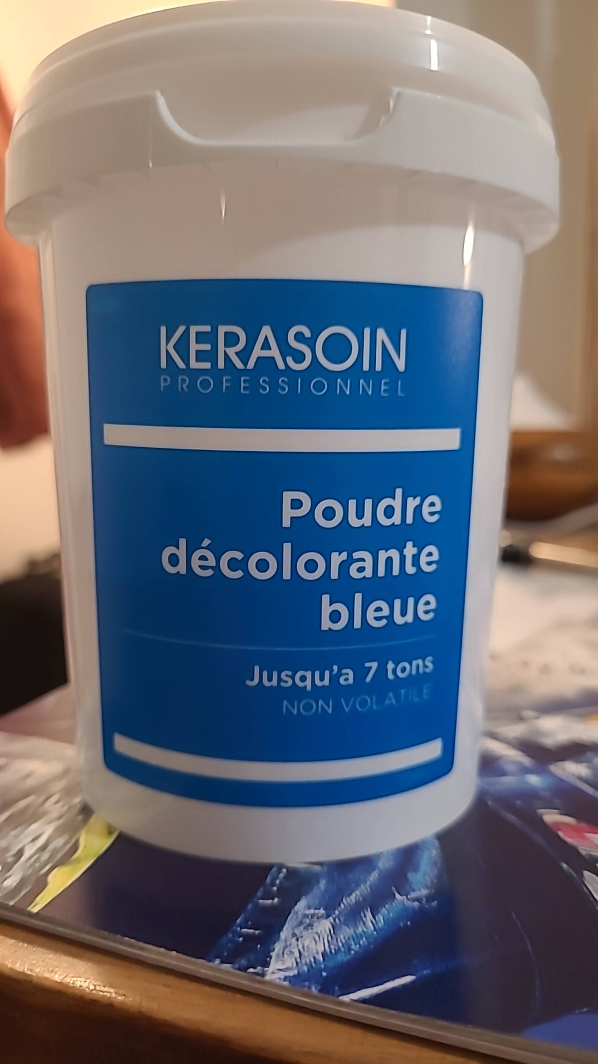 KERASOIN - Poudre décolorante bleue