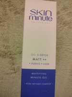 SKIN MINUTE - Gel S-Détox matt++ - Mattifying minute gel
