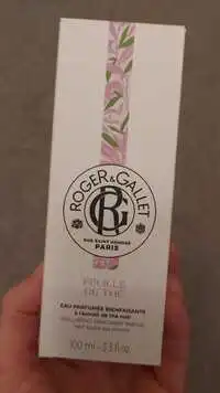 ROGER & GALLET - Feuille de thé - Eau parfumée bienfaisante