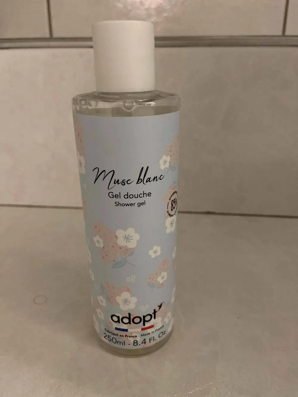 ADOPT' - Musc blanc - Gel douche