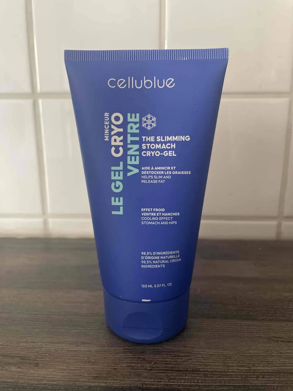 CELLUBLUE - Gel minceur cryo ventre 