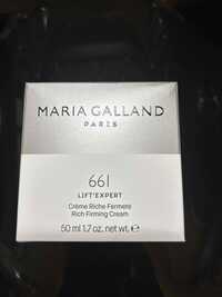 MARIA GALLAND - 661 lift’expert - Crème riche fermeté