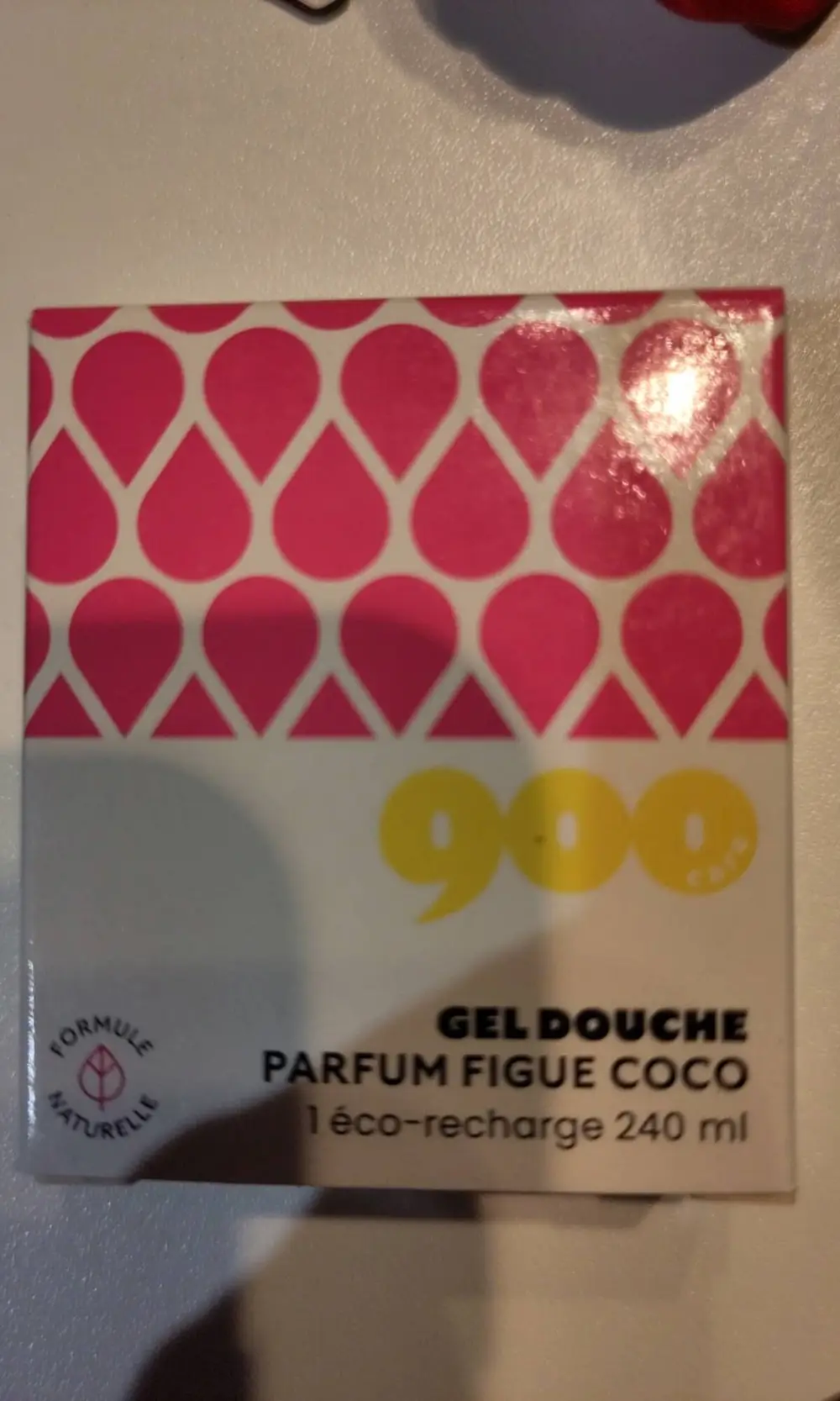 900.CARE - Gel douche parfum figue coco éco-recharge 