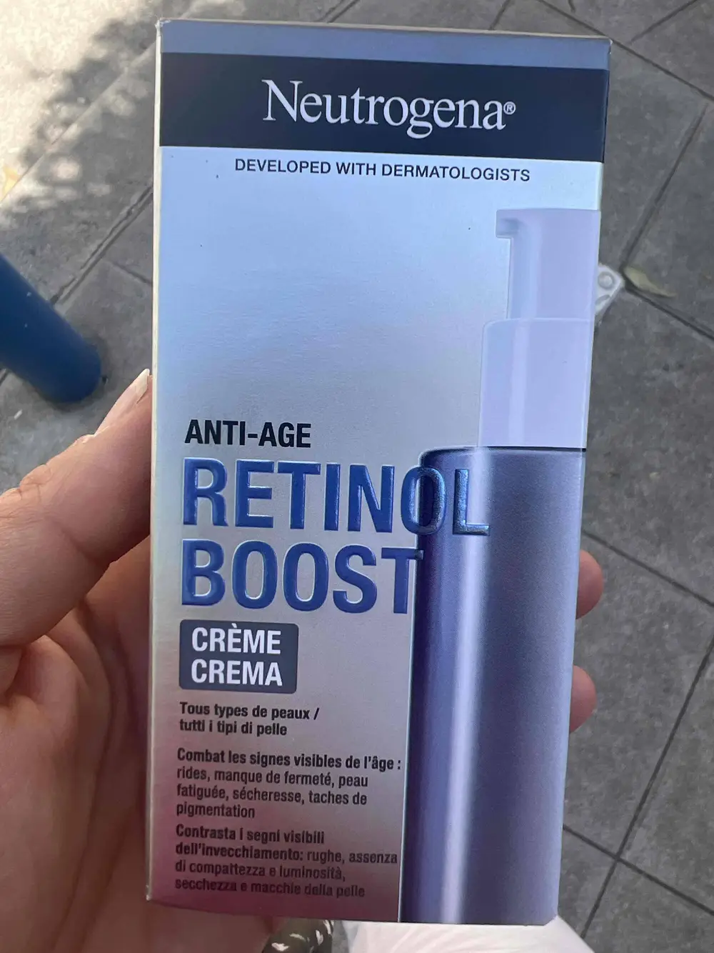 NEUTROGENA - Retinol boost - Crème anti-âge