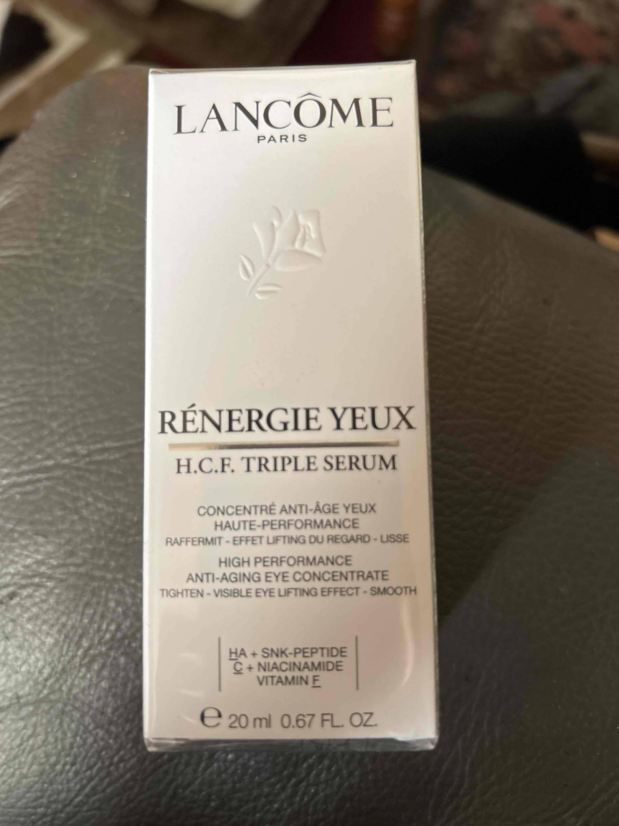 LANCÔME - Rénergie concentré anti-âge yeux