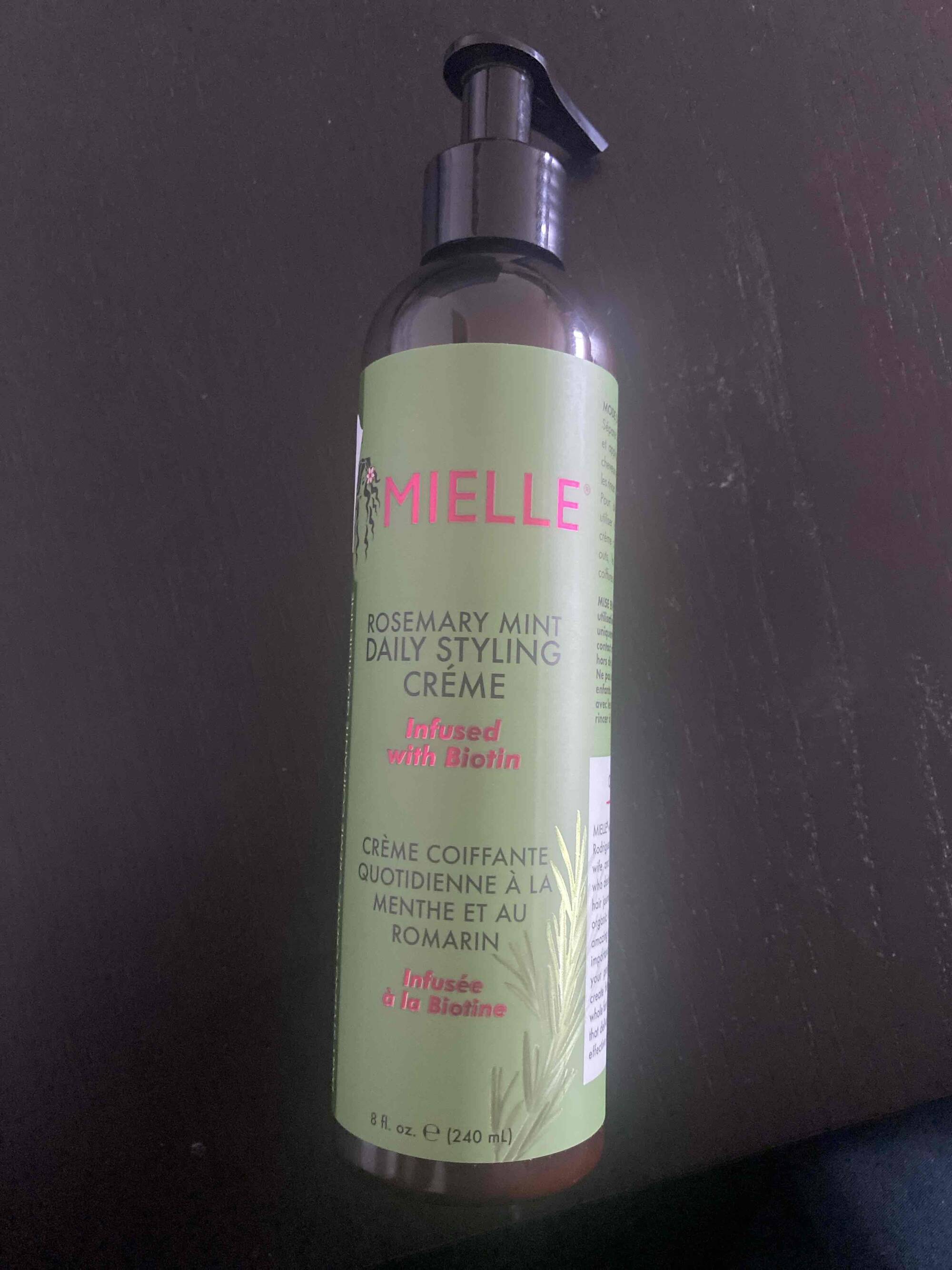 MIELLE - Crème coiffante quotidienne à la menthe et au romarin