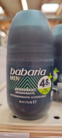 BABARIA - Men - Deodorant anti-transpirante