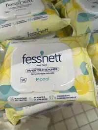 FESSNETT - Monoï - Papier toilette humide