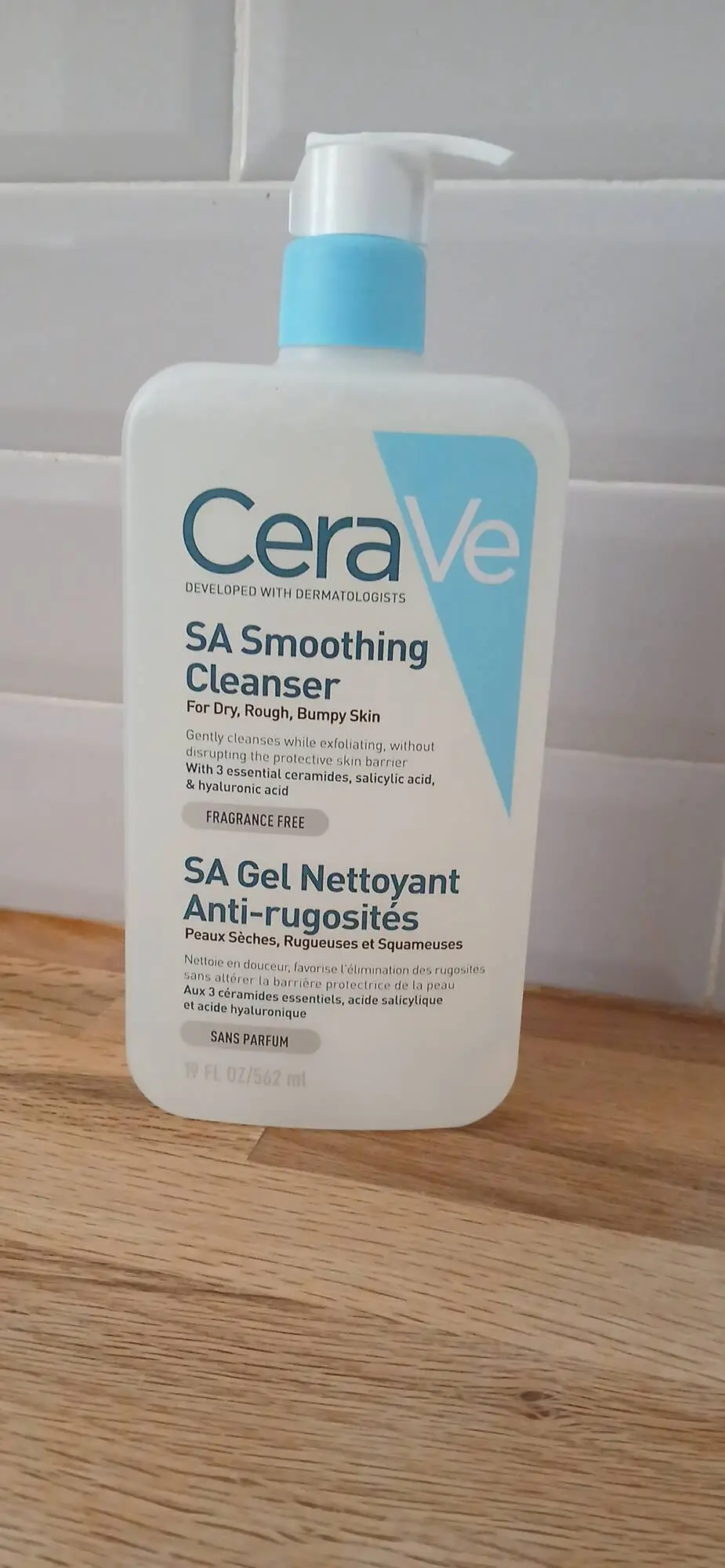 CERAVÉ - SA Gel nettoyant anti-rugosité 