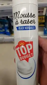 TOP BUDGET - Mousse à raser peaux normales