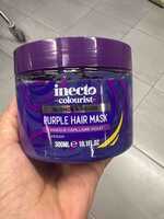 INECTO - Colourist - Purple hair mask blonde & silver 