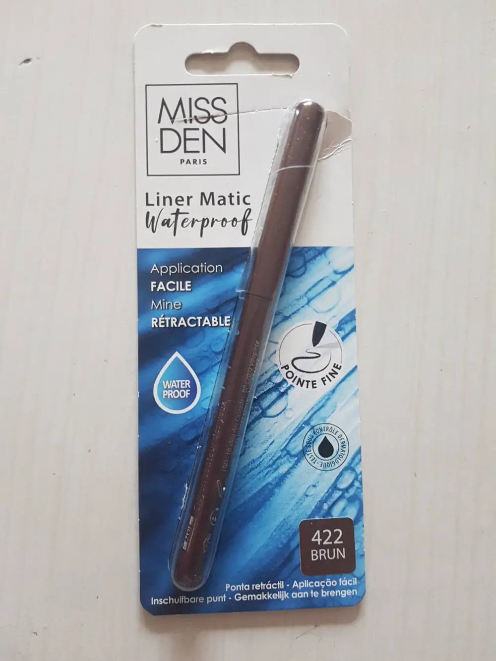 MISS DEN - Liner matic waterproof 422 Brun