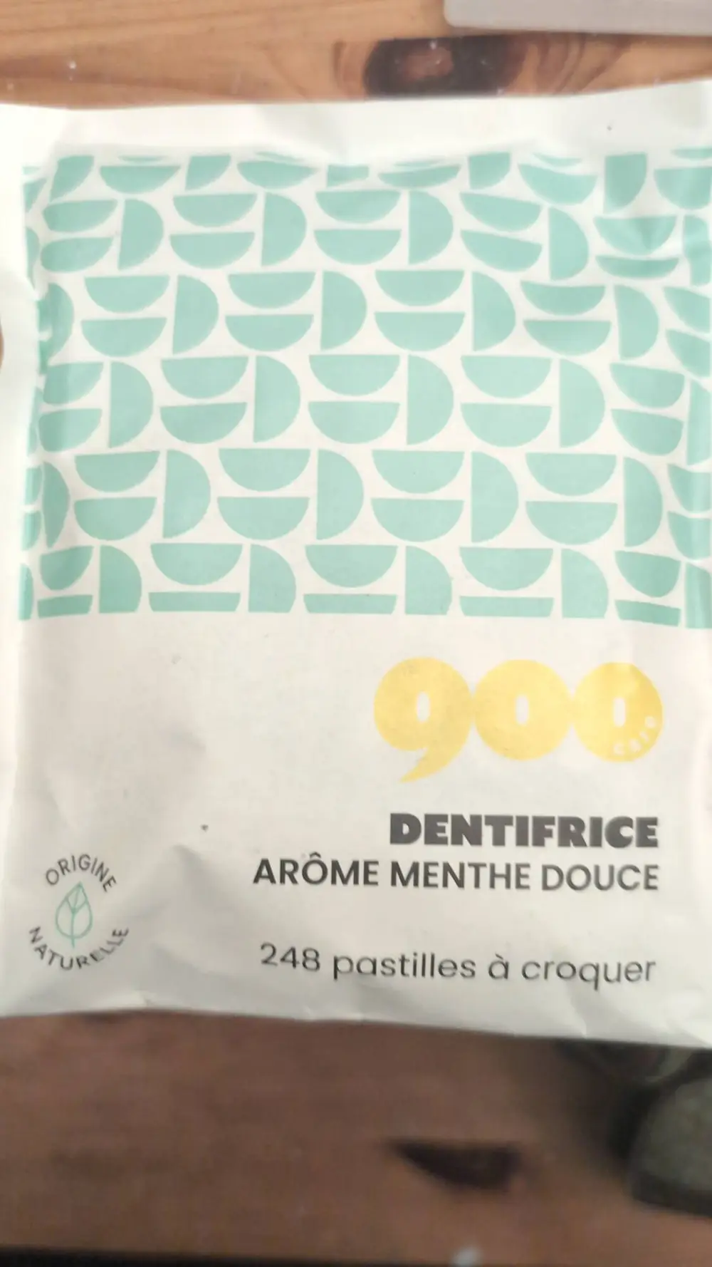 900.CARE - Dentifrice arome menthe douce