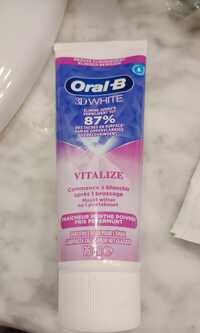 ORAL-B - Vitalize - Dentifrice doux pour l'émail