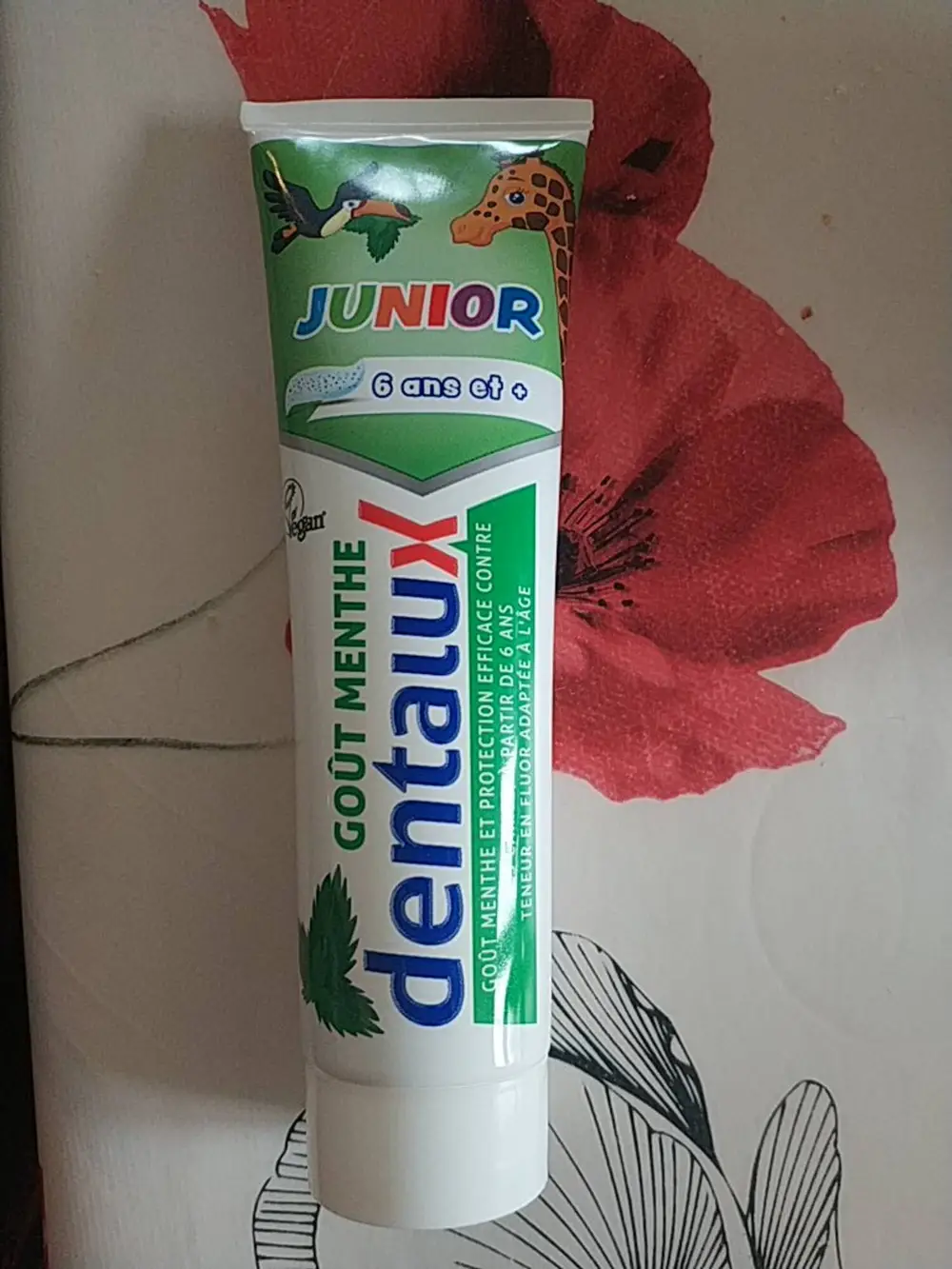 DENTALUX - Junior - Dentifrice goût menthe