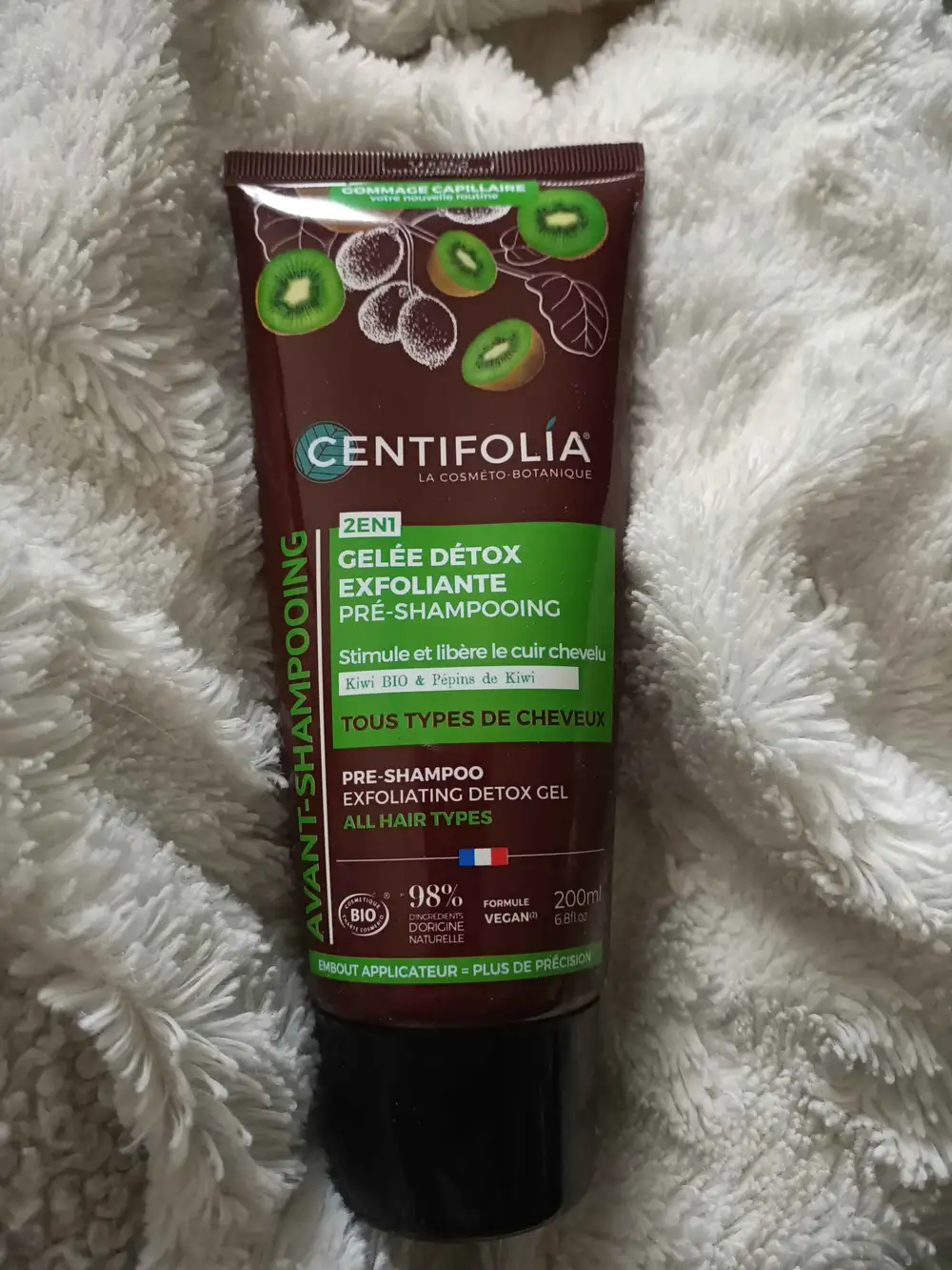 CENTIFOLIA - Avant-shampooing - Gelée détox exfoliante pré-shampooing