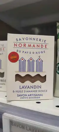 SAVONNERIE NORMANDE DU PAYS D'AUGE - Lavandin & huile d'amande douce - Savon artisanal