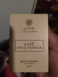 DUBAÏ FLOWER - Coco vanille musc Tahara parfumée